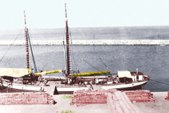 Парусник-Ла-Креуса-в-процессе-погрузки-около-1930-г